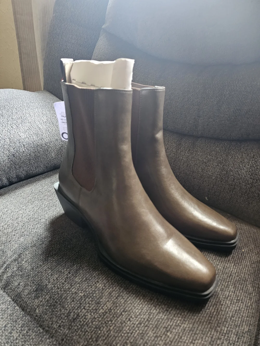 ASOS Brown Leather Chukka Boots